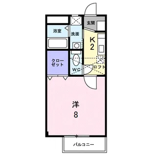 メゾンファンダー【1階】の間取り