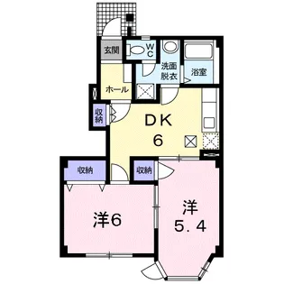 サンライズ21 C【1階】の間取り