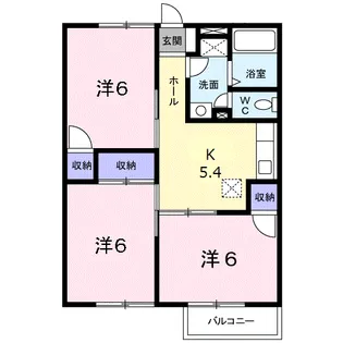 ドリームハイツ8【2階】の間取り