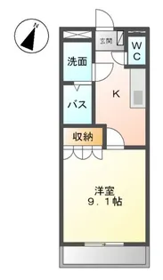MUSE(ミューズ)【2階】の間取り
