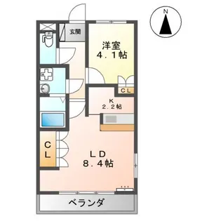 アドバンスⅠ【1階】の間取り