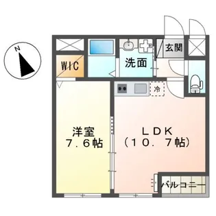 IーCLASS【1階】の間取り
