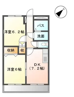 スタウトハイツ・ヒラタ【205号室】の間取り