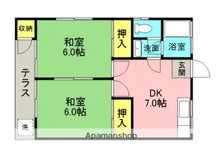 メゾン大城【2階】の間取り