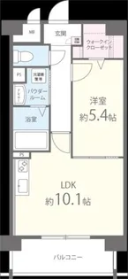 ラフレシーサ医大通り【0102号室】の間取り