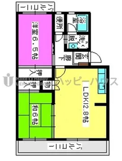 アーバンハイツ渡辺【4階】の間取り