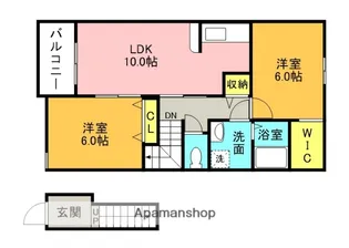 アーデント文【2階】の間取り