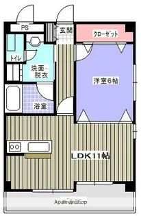 LIENS RENOVATIO 二日市STA.【4階】の間取り