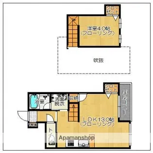 DREAMSTAGE筑紫野LECHIEN(ルシアン)【2階】の間取り