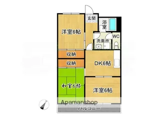 アイコーポ【3階】の間取り