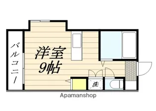 パープルハイツ【301号室】の間取り