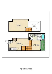 DREAMSTAGE筑紫野 LATRARE【2階】の間取り