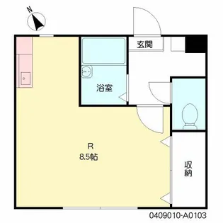 ルミエールリョウスイ【1階】の間取り
