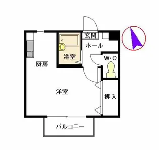 ルミエールリョウスイ【2階】の間取り