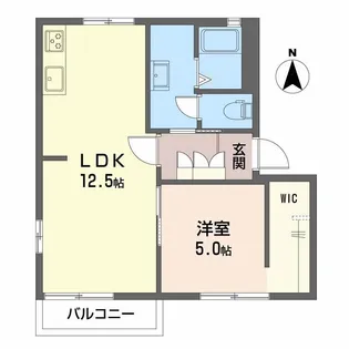 フレグランス若葉【2階】の間取り