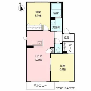 エスペランサ【2階】の間取り