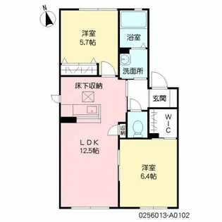 エスペランサ【1階】の間取り