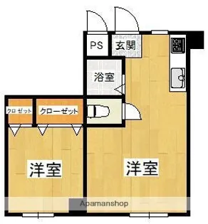 小野ビル【2階】の間取り