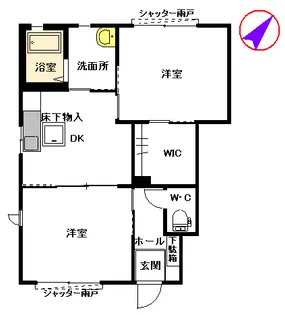 シャーメゾンSILFY C棟【1階】の間取り