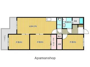 グリーンフィールド92【4階】の間取り