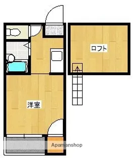 くじら館【1階】の間取り