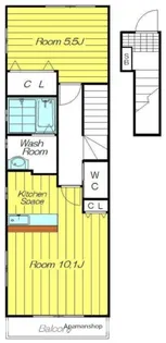 ジェミニ【1階】の間取り