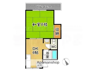 パープルビレッジ【2階】の間取り