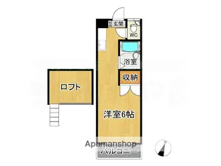 シティハウス筑紫野【1階】の間取り