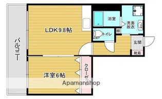 リファレンス筑紫野【4階】の間取り
