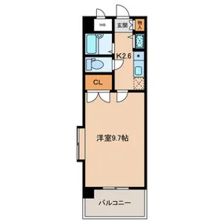 エルパラシオ【6階】の間取り