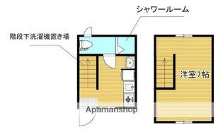 ネスタ甘木駅前【1階】の間取り