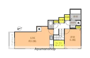 フォレスト紫【2階】の間取り