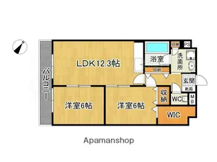 グラシーズコート【3階】の間取り