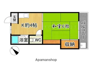 シティコート【1階】の間取り