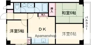 メモリー鳥栖【8階】の間取り