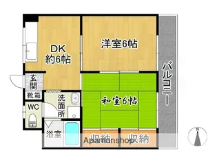 佐々木ビル【2階】の間取り