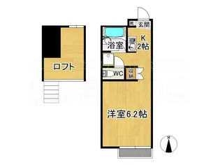 SOLARIA都府楼跡【2階】の間取り