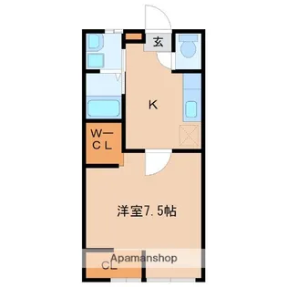 グッドエバー【1階】の間取り