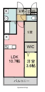 LIFEFIELD小郡Ⅱ【1階】の間取り