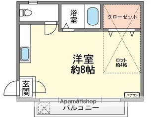 フォレストテラス二日市【3階】の間取り
