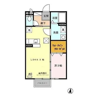 エレゼタウンⅡ【1階】の間取り