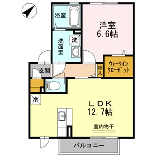 ペールド・ルーチェⅡ【2階】の間取り