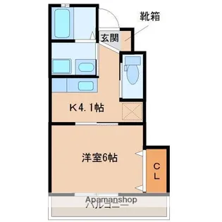 サンフレッチェ【2階】の間取り