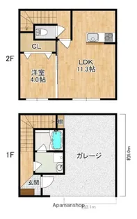 KIBOH【1階】の間取り