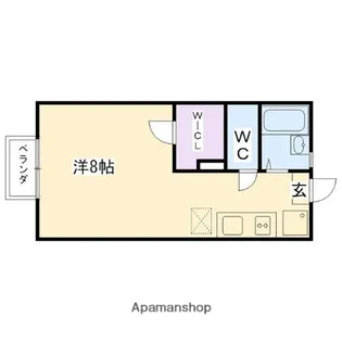 三国ヶ丘IVY HOUSE【2階】の間取り