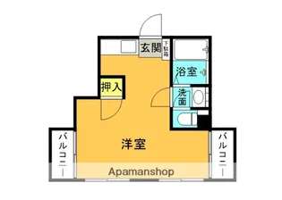 眞鍋ビル【2階】の間取り