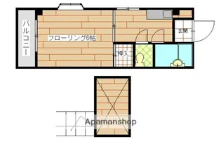 フォーサイト二日市RENATUS【3階】の間取り