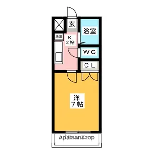 シャロームS【2階】の間取り