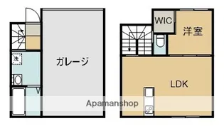 AURORA【1階】の間取り