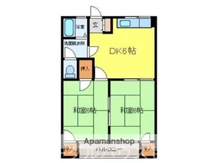 豊コーポ【1階】の間取り